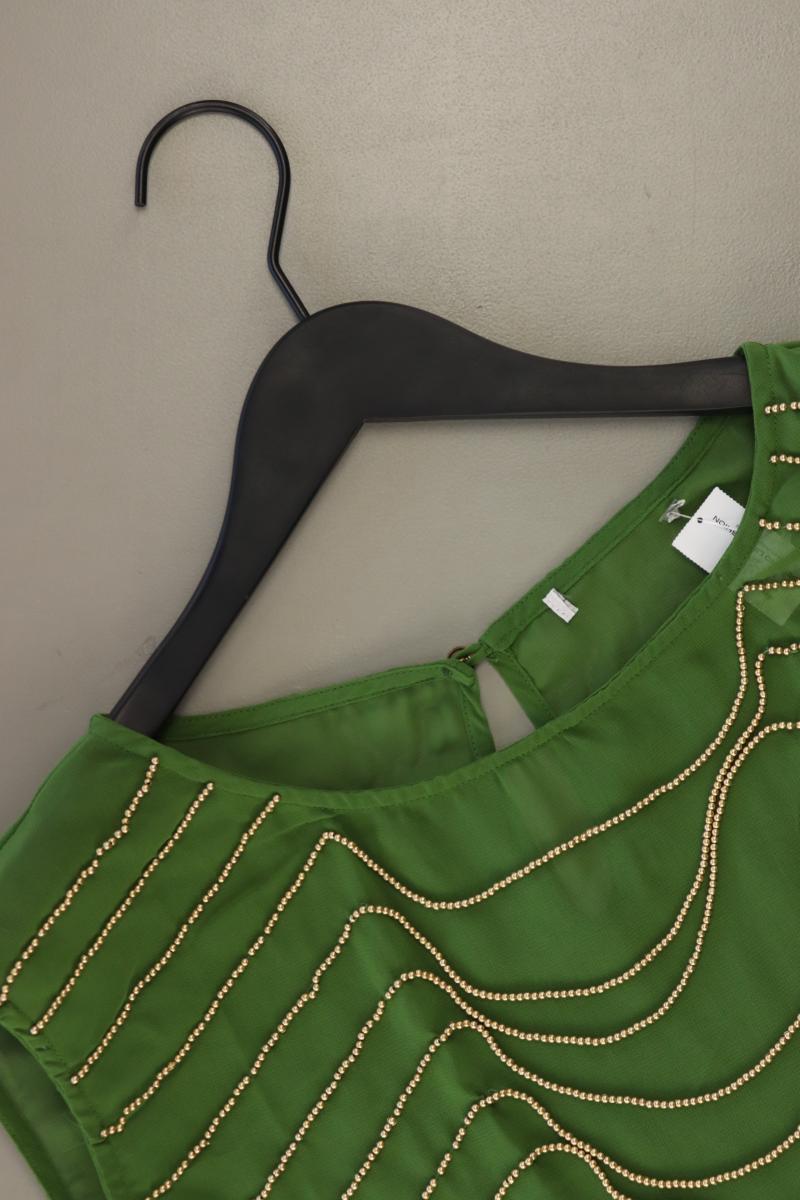 Ärmellose Bluse Gr. M grün aus Polyester