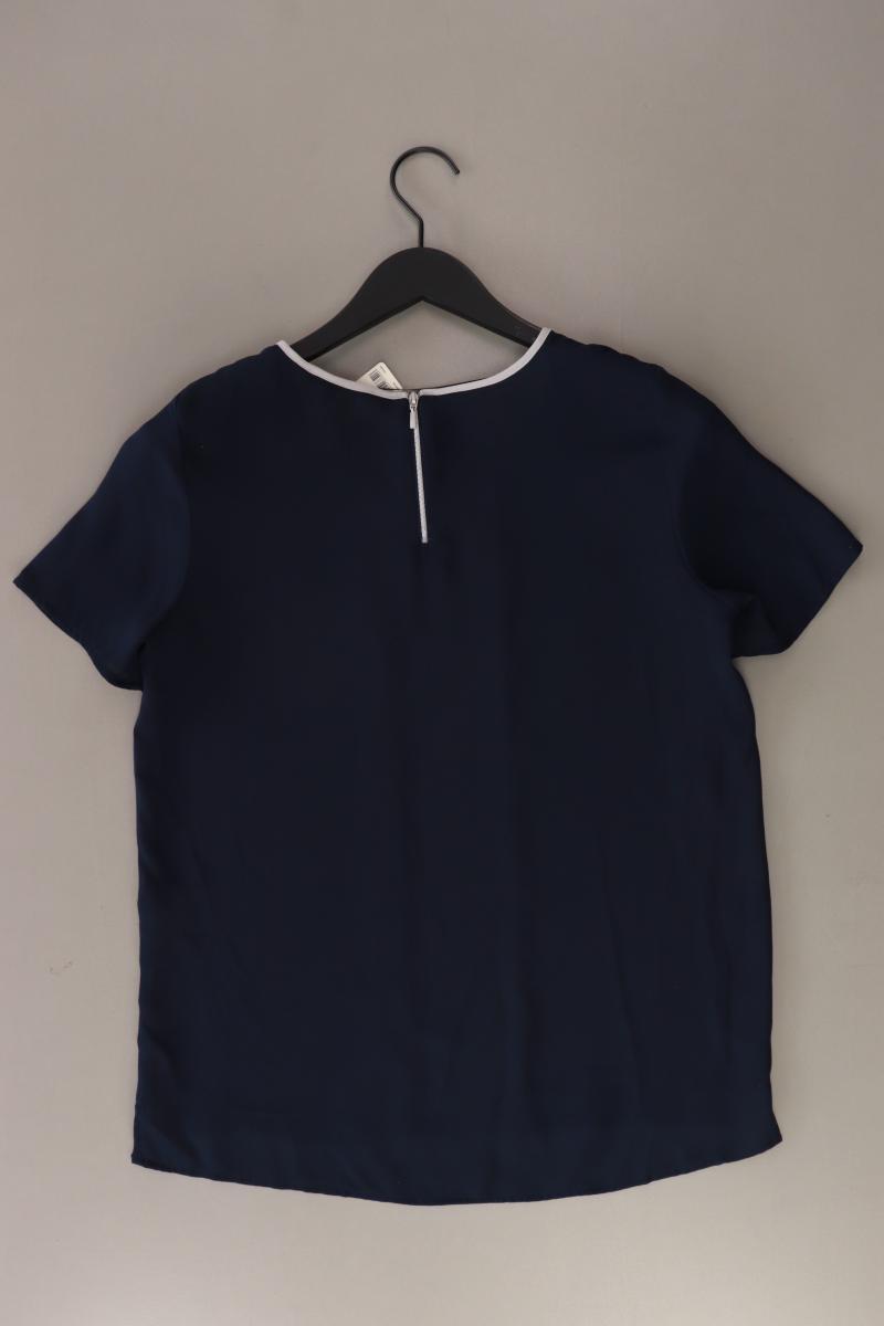 Esprit Kurzarmbluse Gr. 38 neu mit Etikett Neupreis: 39,99€! blau aus Polyester