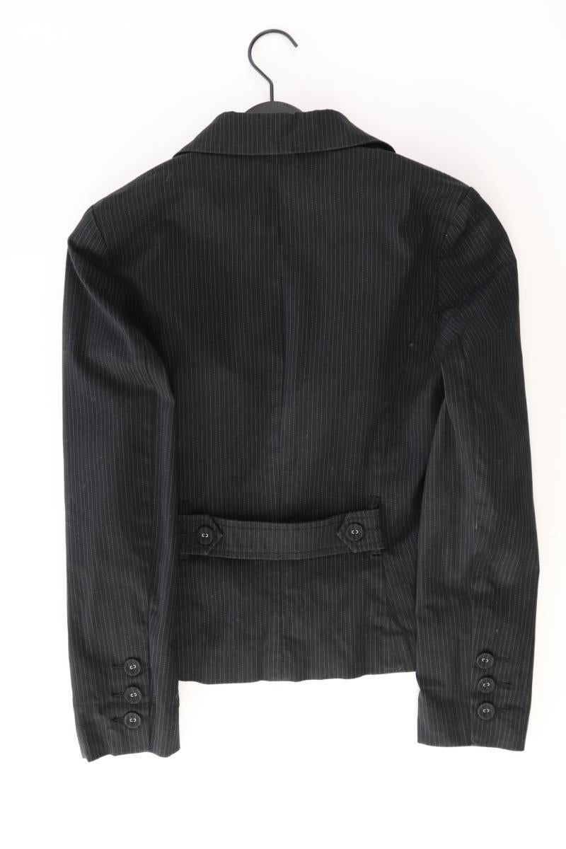 s.Oliver Regular Blazer Gr. 38 gestreift schwarz aus Baumwolle