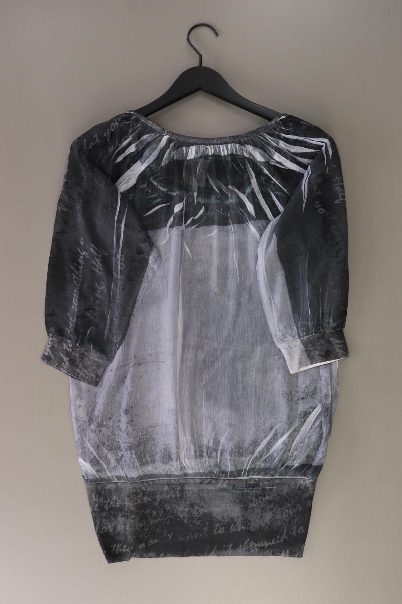 Steilmann Oversize-Bluse Gr. 36 3/4 Ärmel grau aus Polyester