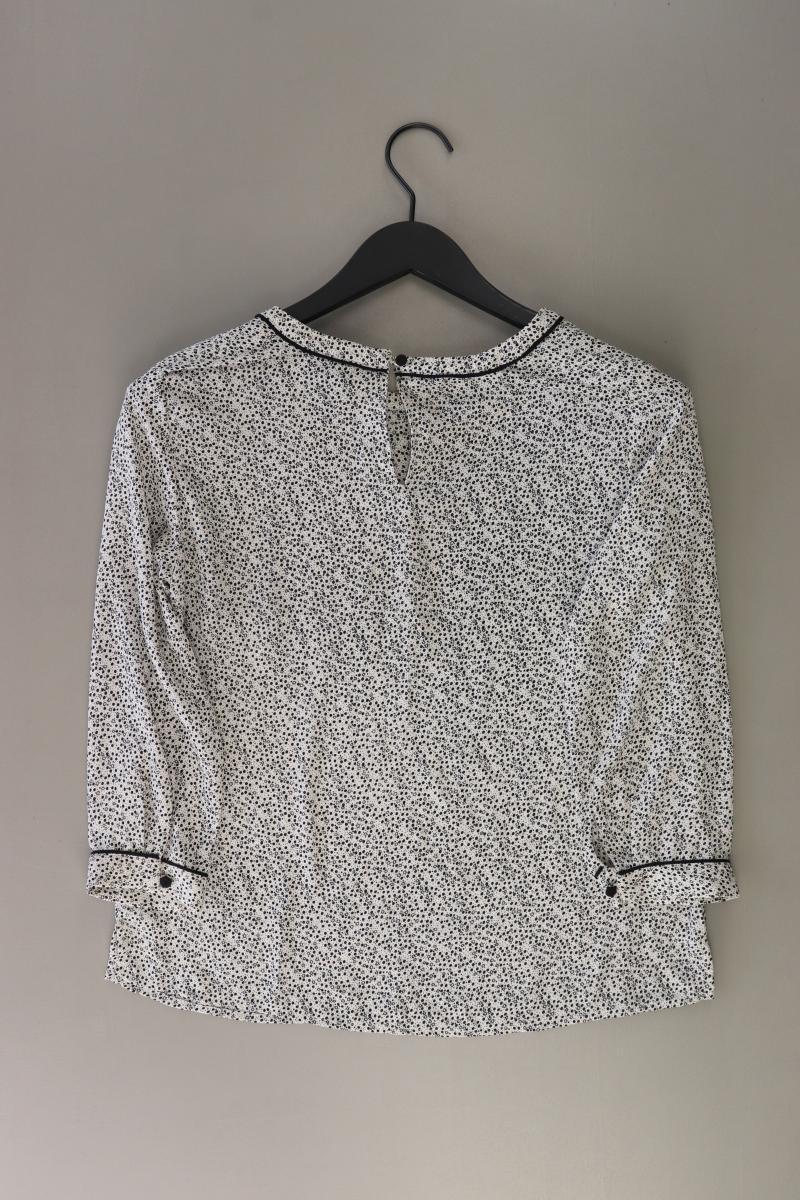 H&M Bluse Gr. 38 3/4 Ärmel grau aus Polyester