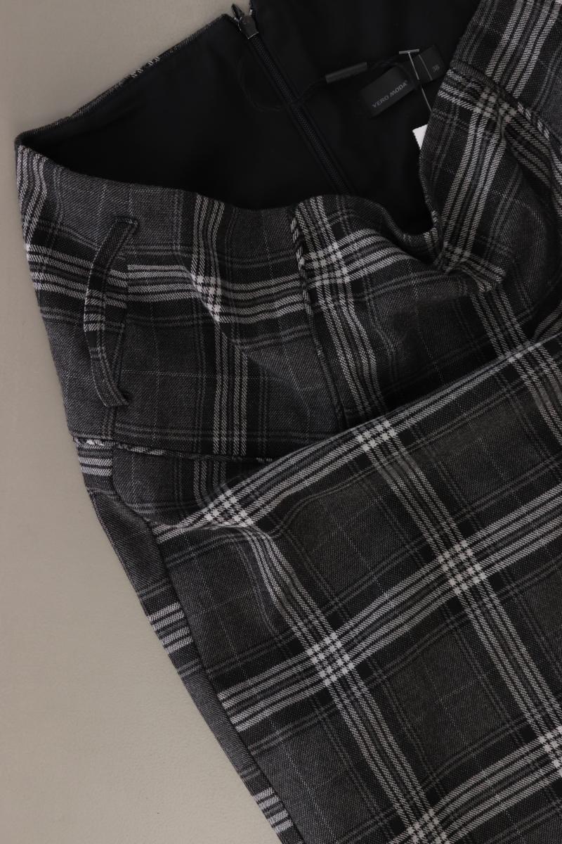 Vero Moda Rock Gr. 38 kariert grau aus Polyester