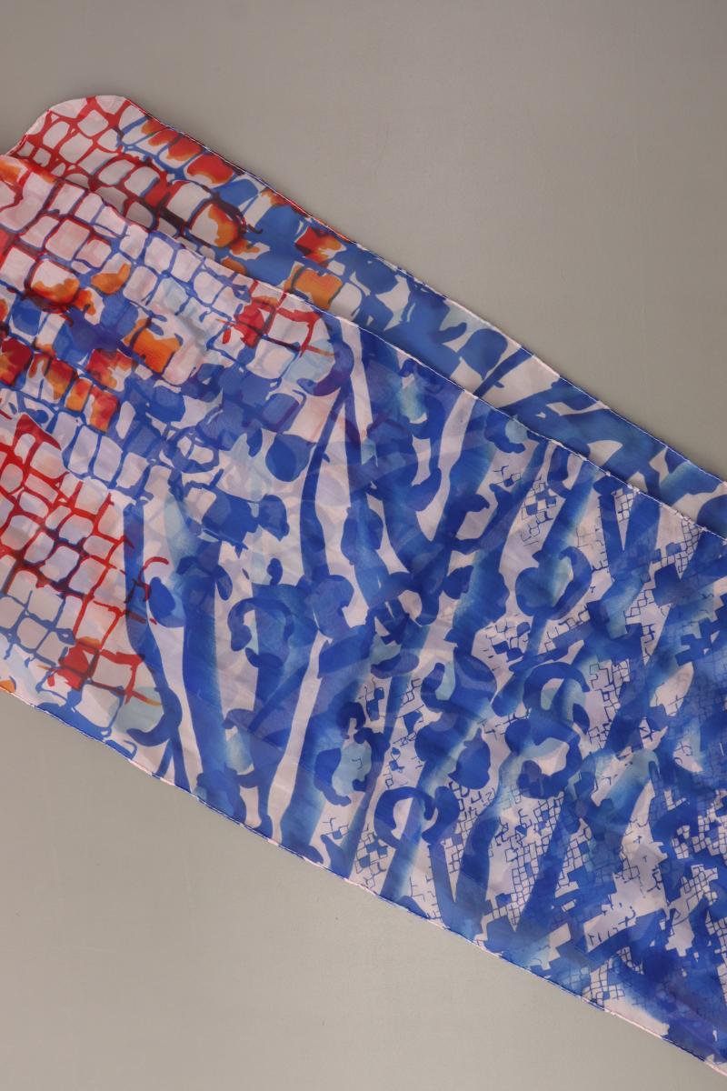 Tuch geometrisches Muster mehrfarbig aus Polyester