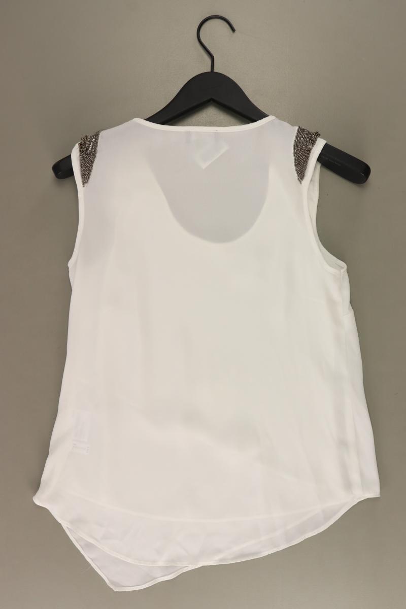 C&A Ärmellose Bluse Gr. 36 weiß aus Polyester