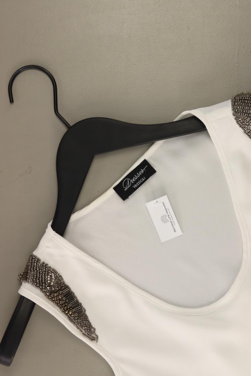 C&A Ärmellose Bluse Gr. 36 weiß aus Polyester