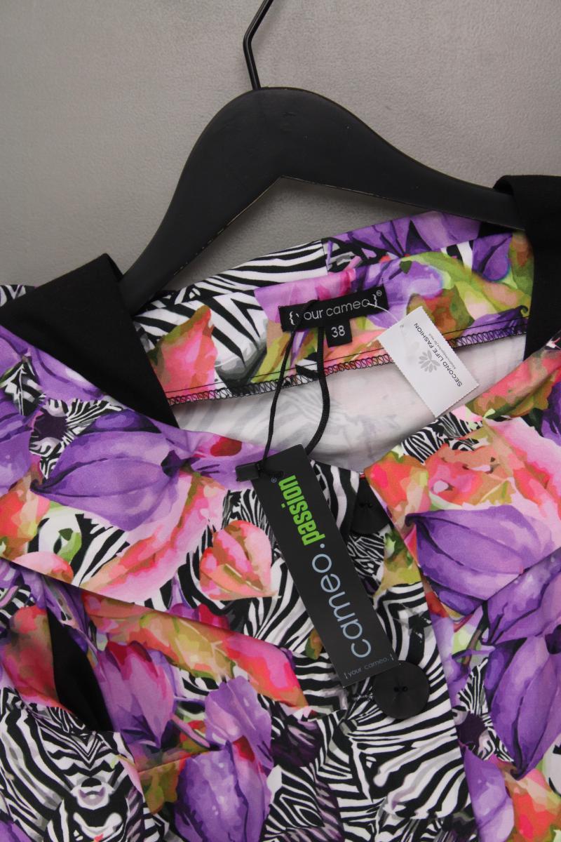 Your Cameo Regular Bluse Gr. 38 mit Blumenmuster neu mit Etikett 3/4 Ärmel