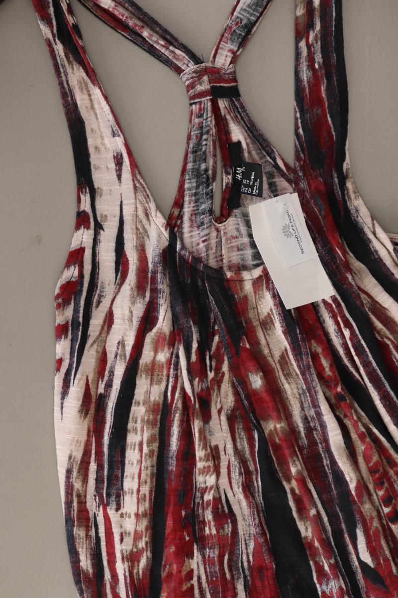 H&M Trägerkleid Gr. XS gestreift neu mit Etikett mehrfarbig aus Viskose