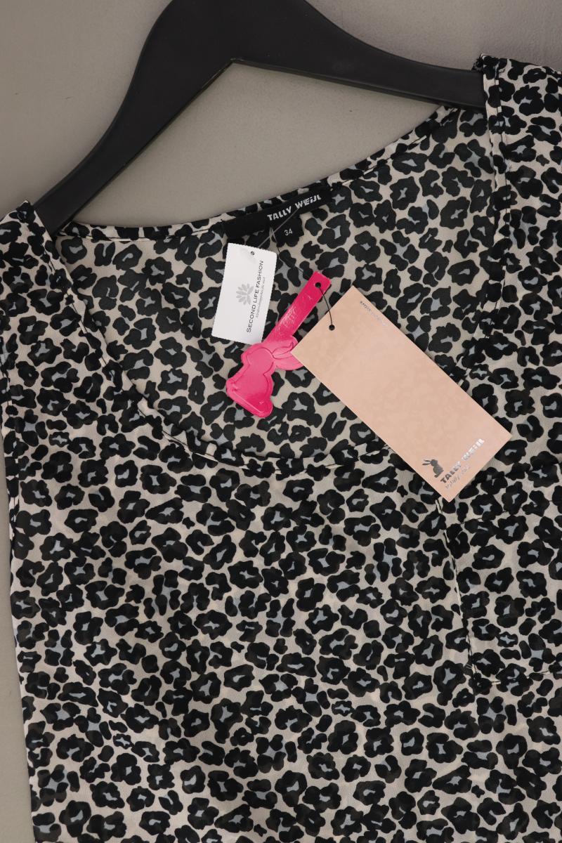 Tally Weijl Bluse Gr. 34 mit Tierdruck neu mit Etikett Neupreis: 15,95€! grau