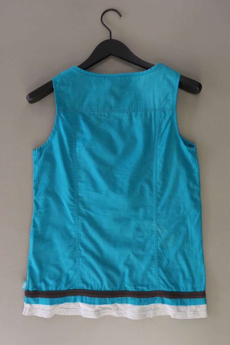 Cecil Ärmellose Bluse Gr. S türkis aus Baumwolle