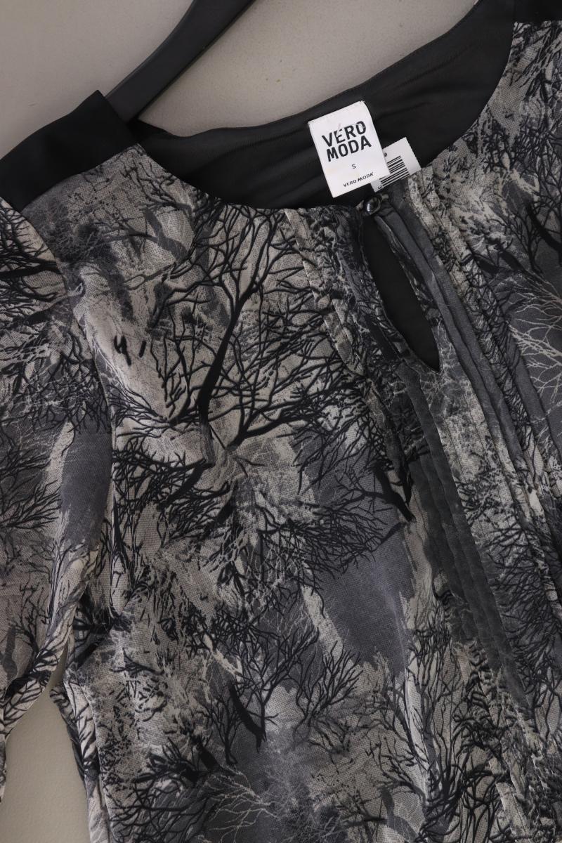 Vero Moda Bluse Gr. S 3/4 Ärmel grau aus Polyester