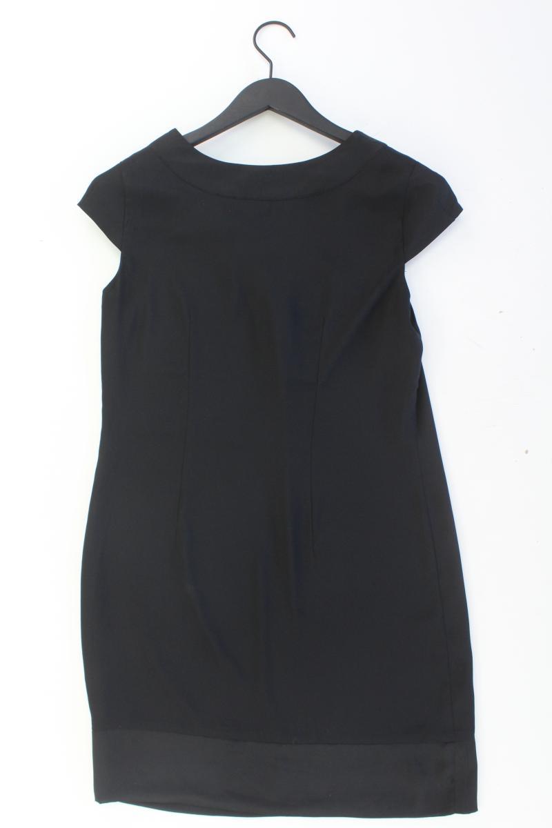Abendkleid Gr. 36 Kurzarm schwarz aus Polyester