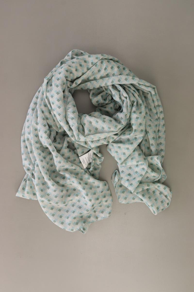 Opus Tuch Annika geometrisches Muster blau aus Polyester