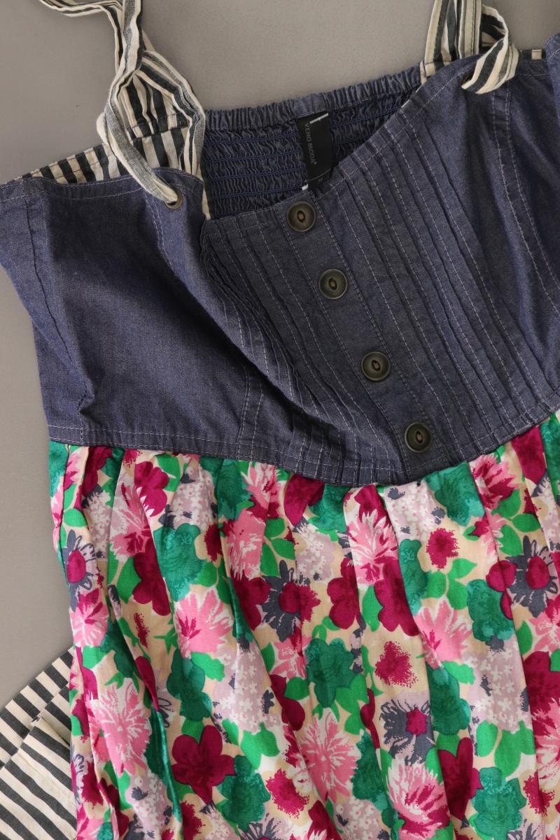 Vero Moda Trägerkleid Gr. 36 mit Blumenmuster mehrfarbig aus Baumwolle