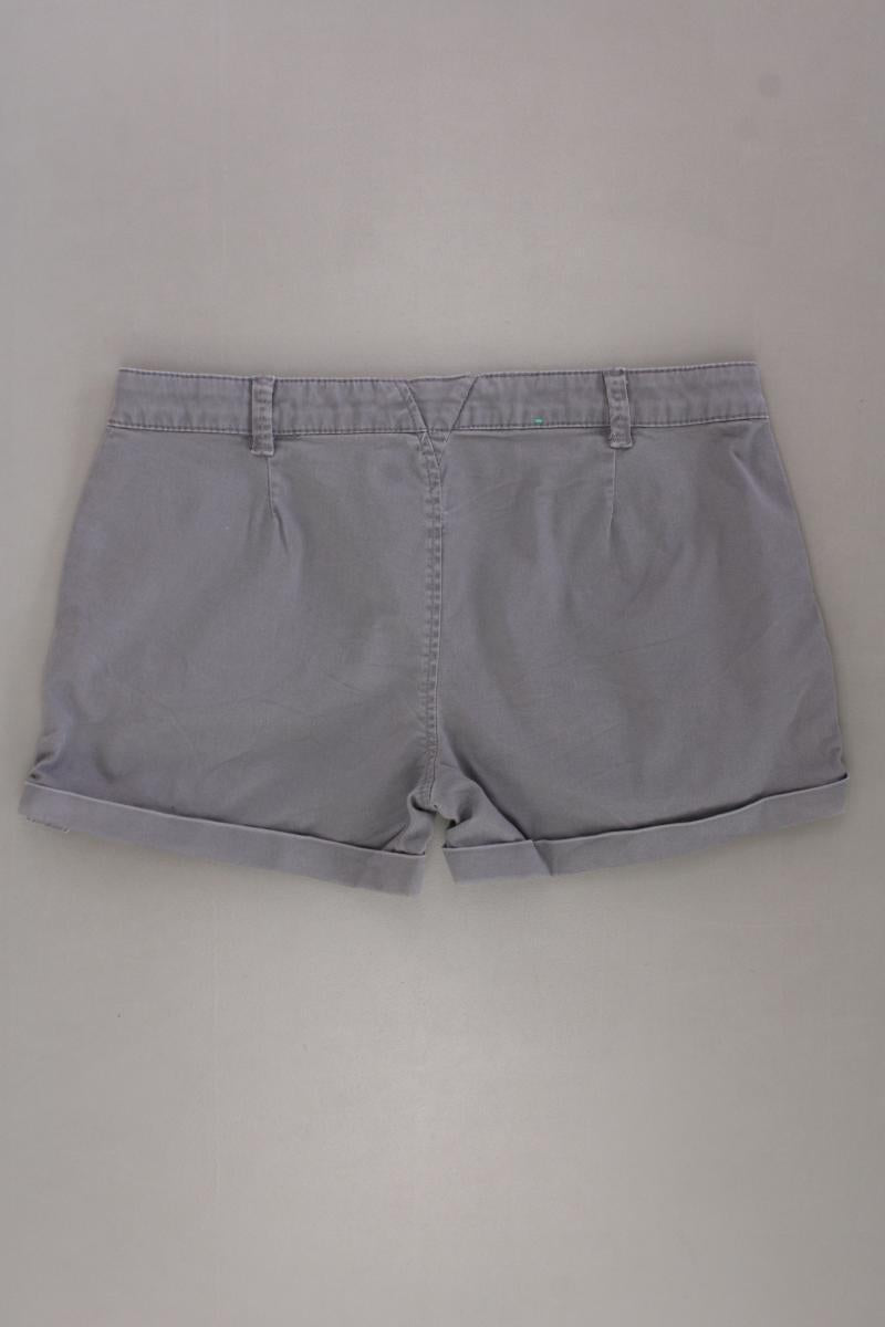 United Colors of Benetton Hotpants Gr. M grau aus Baumwolle