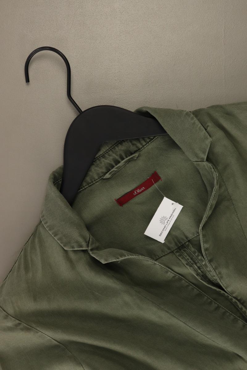 s.Oliver Regular Blazer Gr. 38 olivgrün aus Lyocell