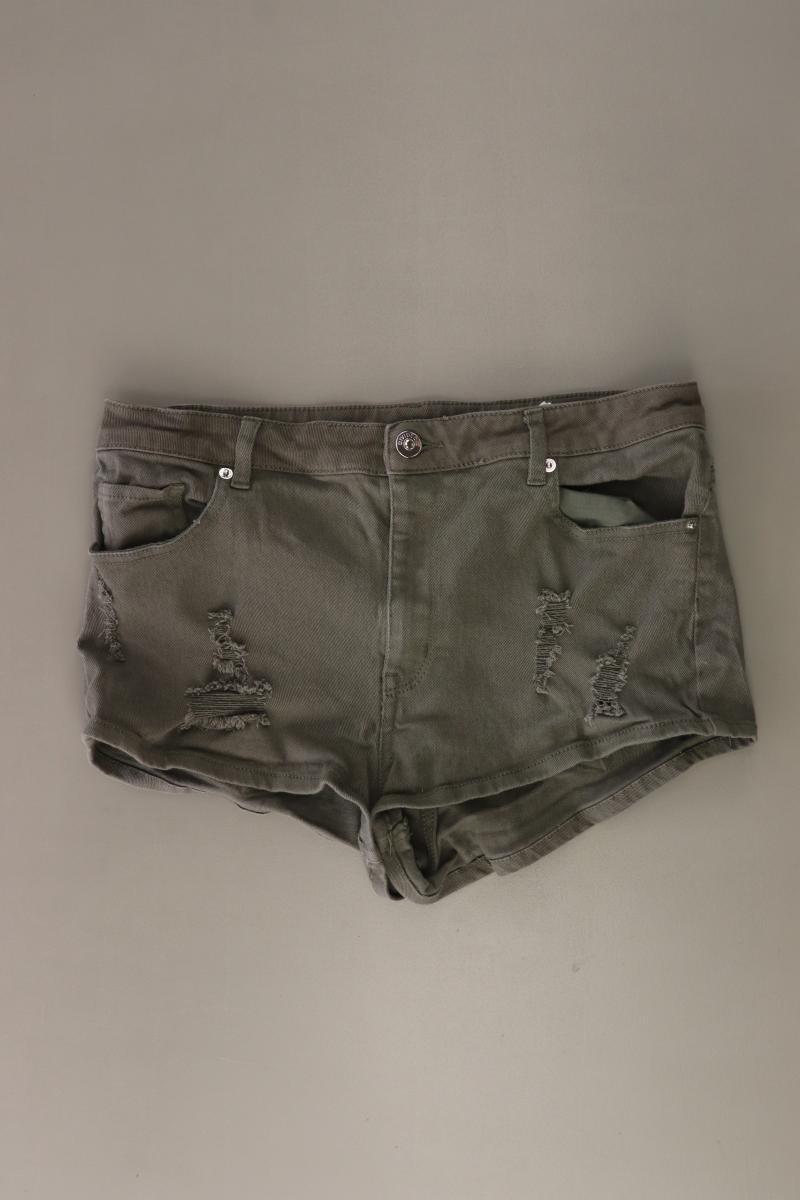 H&M Divided Shorts Gr. 42 olivgrün aus Baumwolle