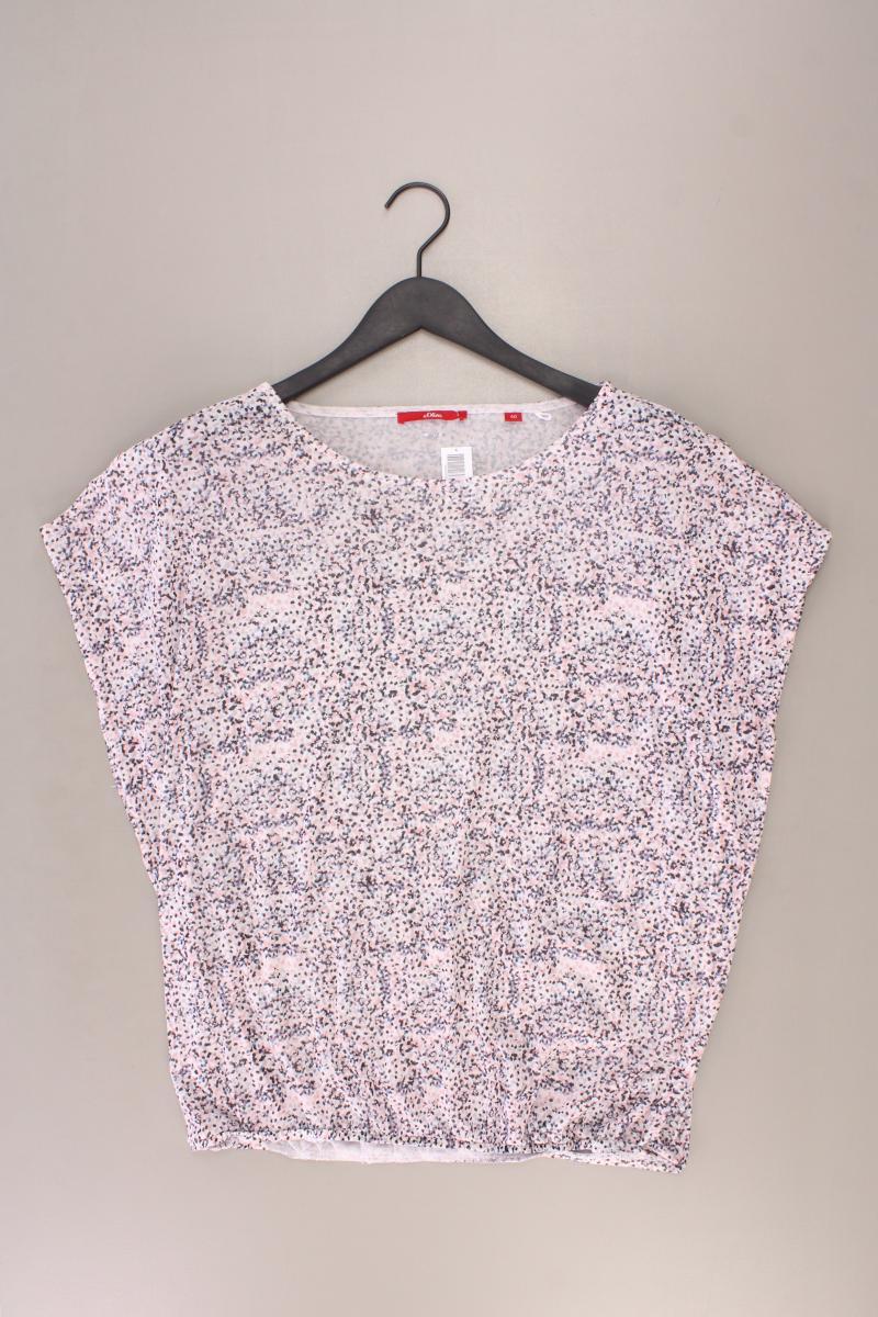 s.Oliver Kurzarmbluse Gr. 40 pink