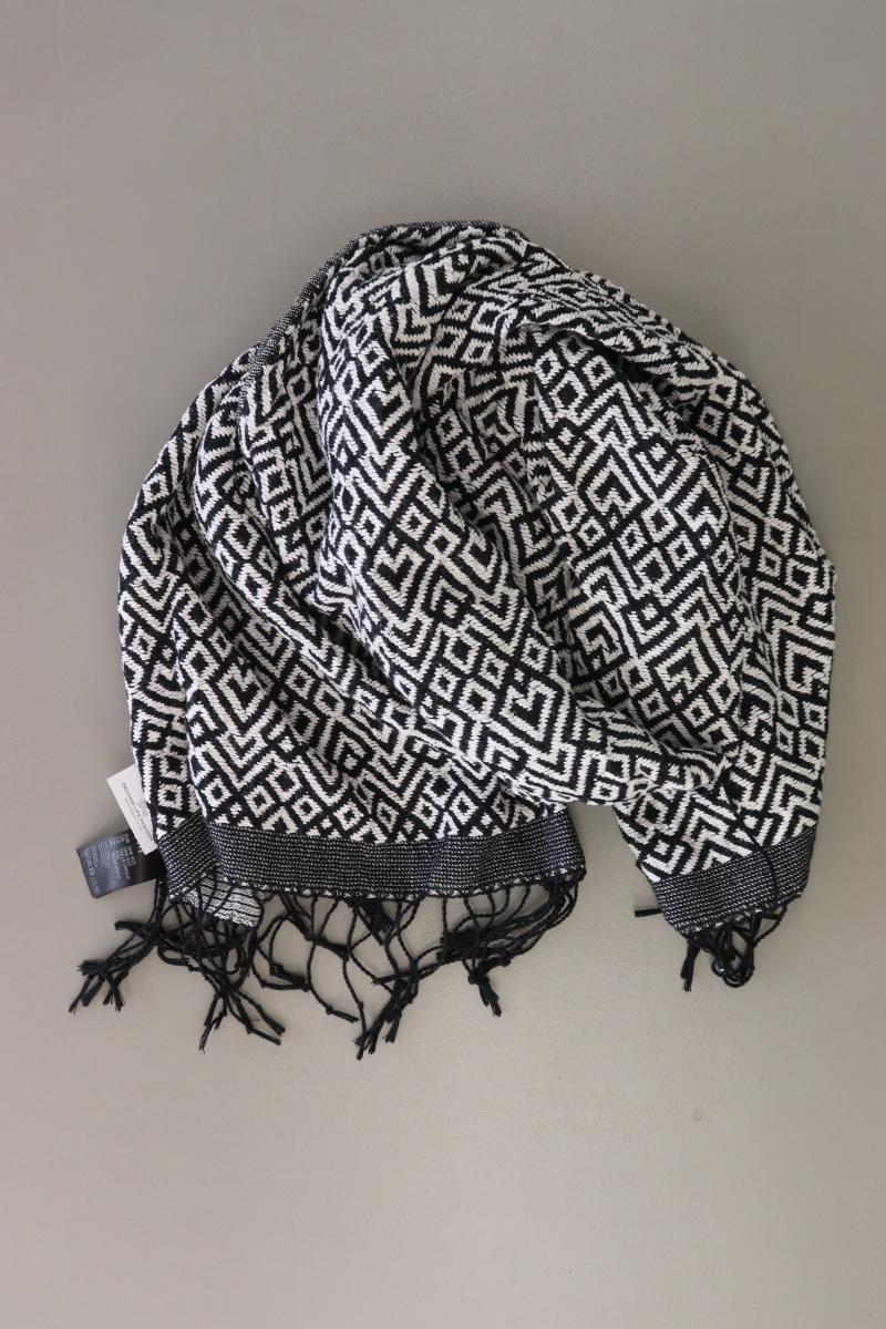 H&M Divided Schal schwarz aus Baumwolle