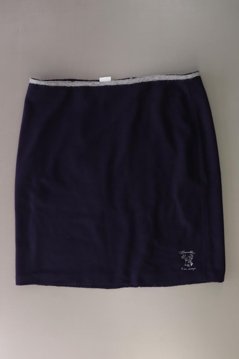 Himmelblau Midirock Gr. 48 lila aus Polyacryl