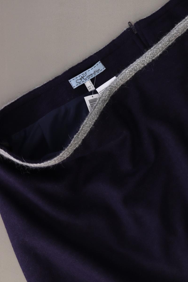 Himmelblau Midirock Gr. 48 lila aus Polyacryl