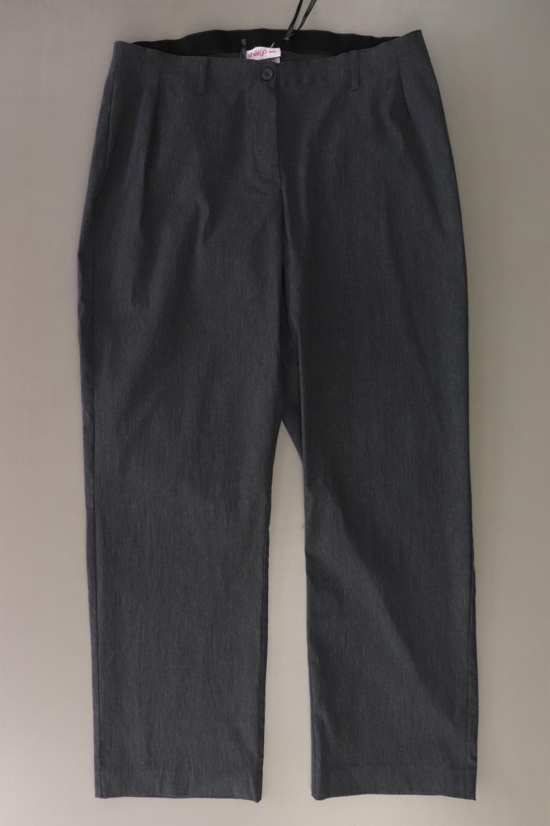 sheego Anzughose Gr. Kurzgröße 23 grau aus Viskose