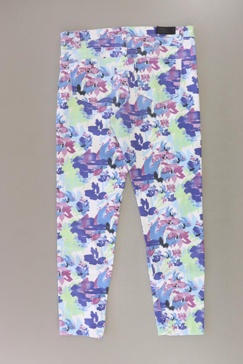 Vero Moda Hose Gr. M mit Blumenmuster blau