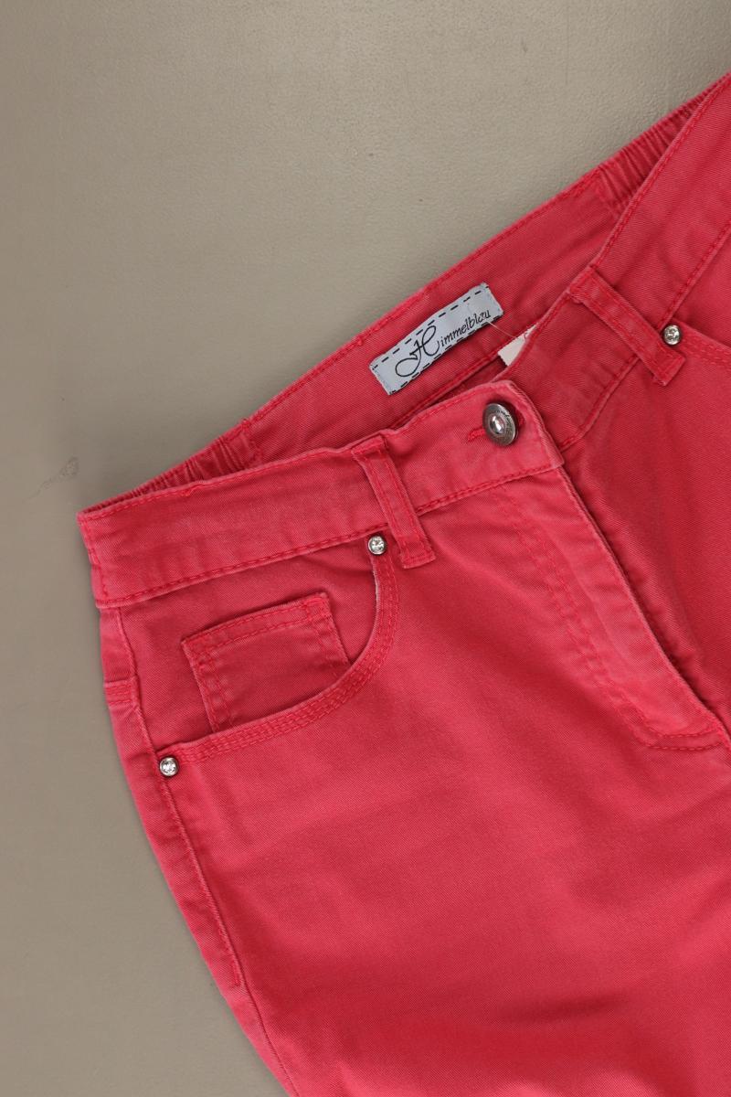 Himmelblau Five-Pocket-Hose Gr. 34 pink aus Baumwolle