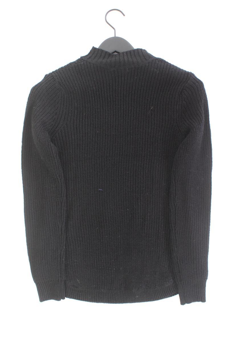 Feinstrickpullover Gr. S schwarz aus Polyacryl