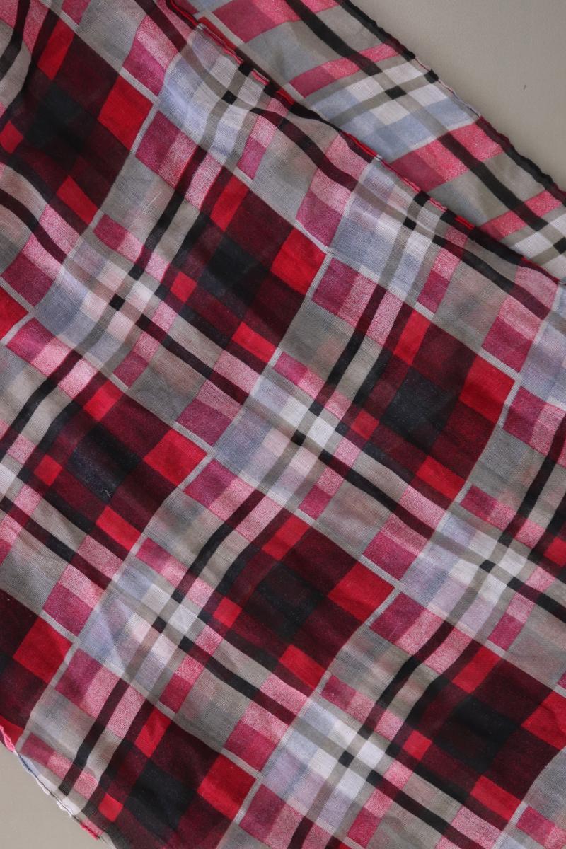 G!ina Loop kariert rot aus Polyester