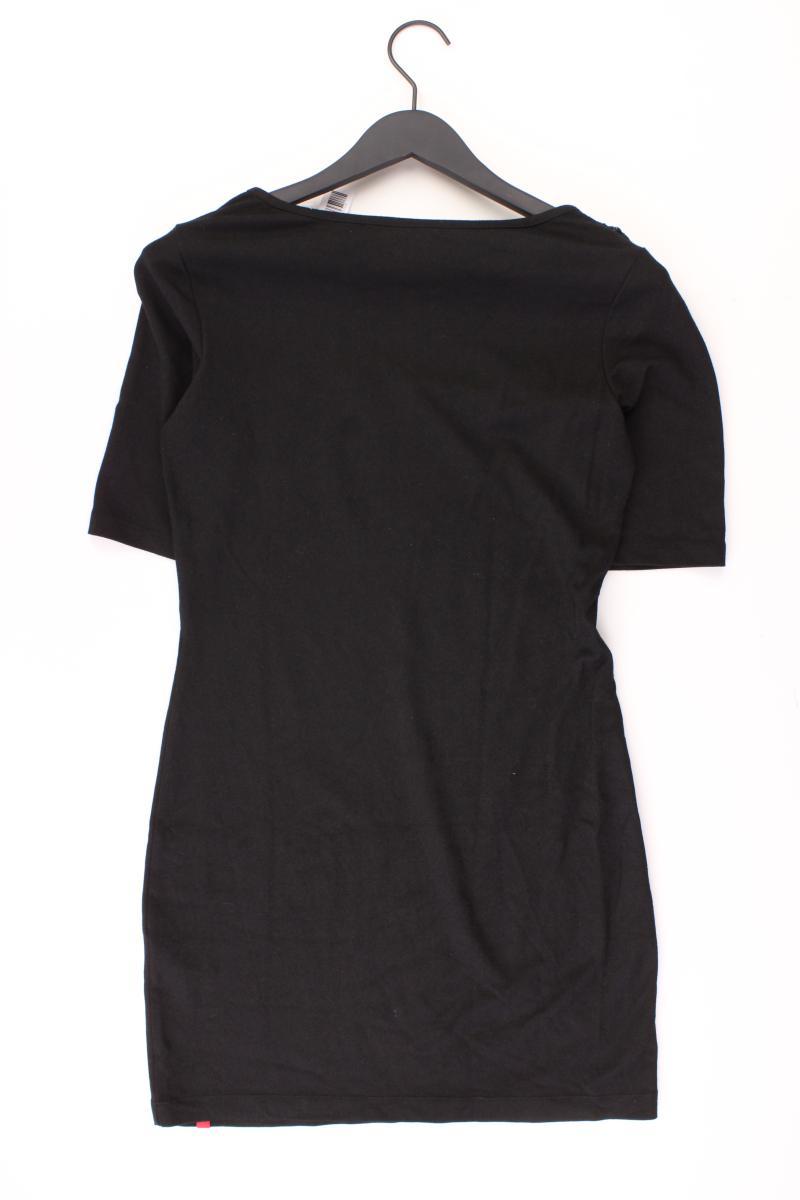 edc by Esprit Stretchkleid Gr. 38 Kurzarm schwarz aus Baumwolle