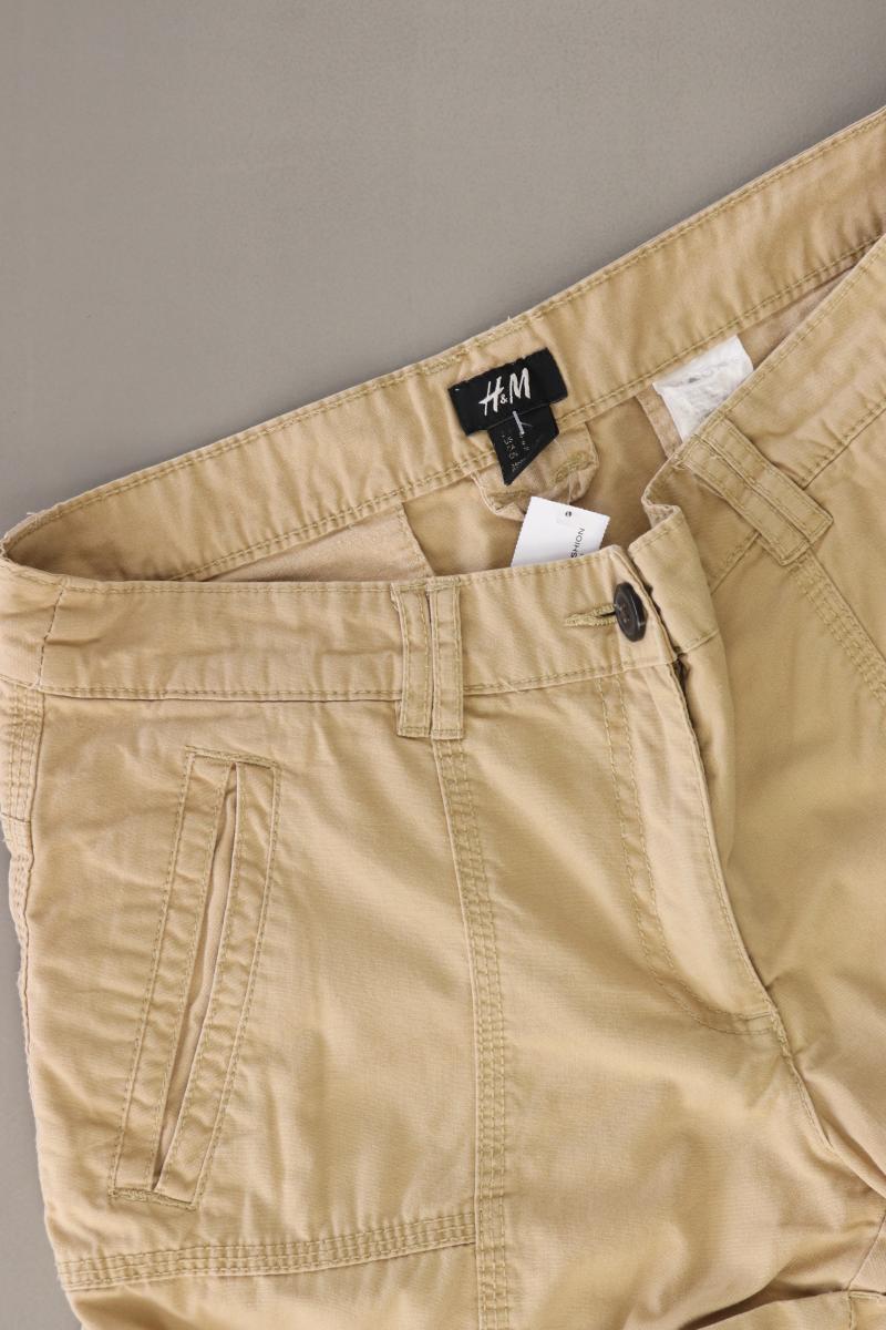 H&M Shorts Gr. 38 braun aus Baumwolle