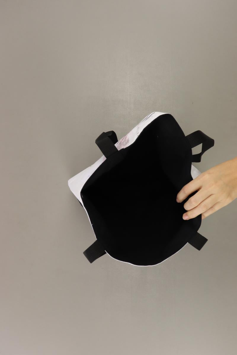 Upcycling Upcycling Tasche neuwertig weiß