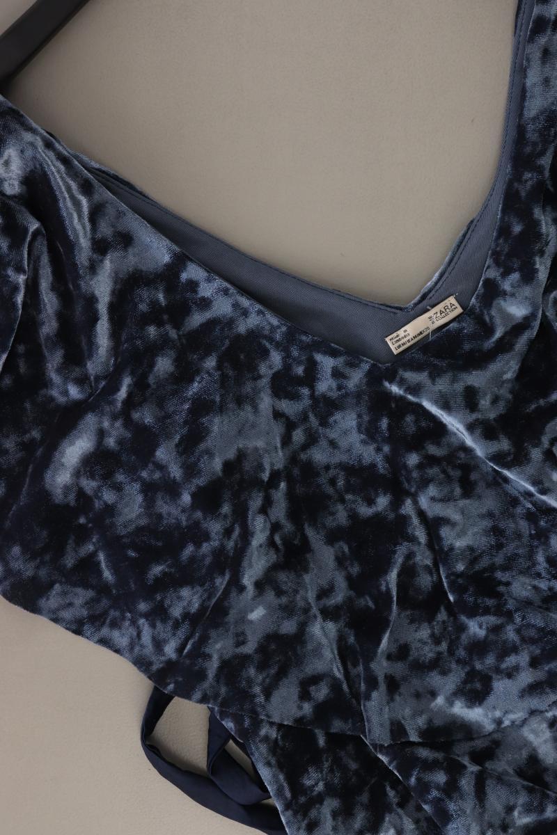 Zara Samttop Gr. S blau