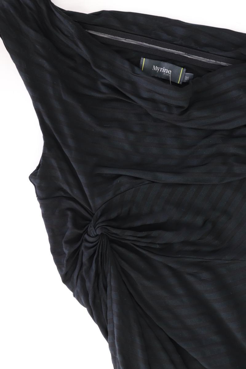 Myrine Pure One Shoulder Kleid Gr. M Träger schwarz aus Viskose