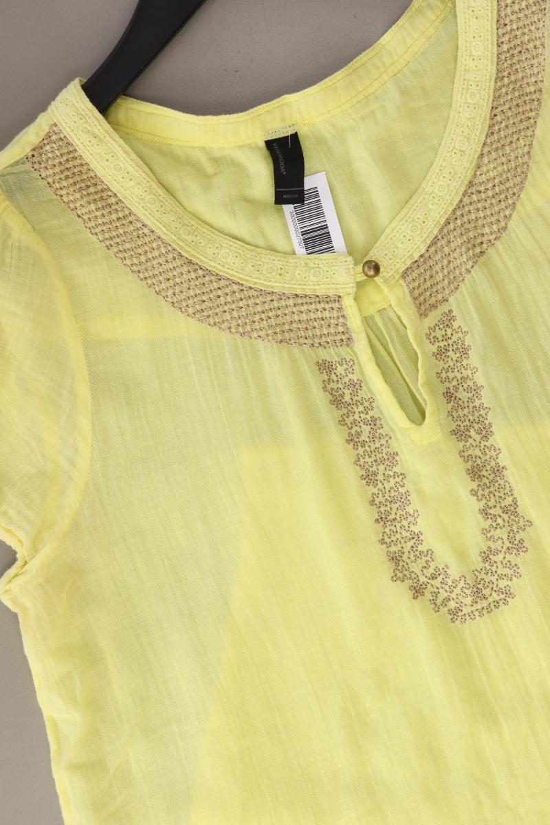 Vero Moda Bluse Gr. M Kurzarm gelb
