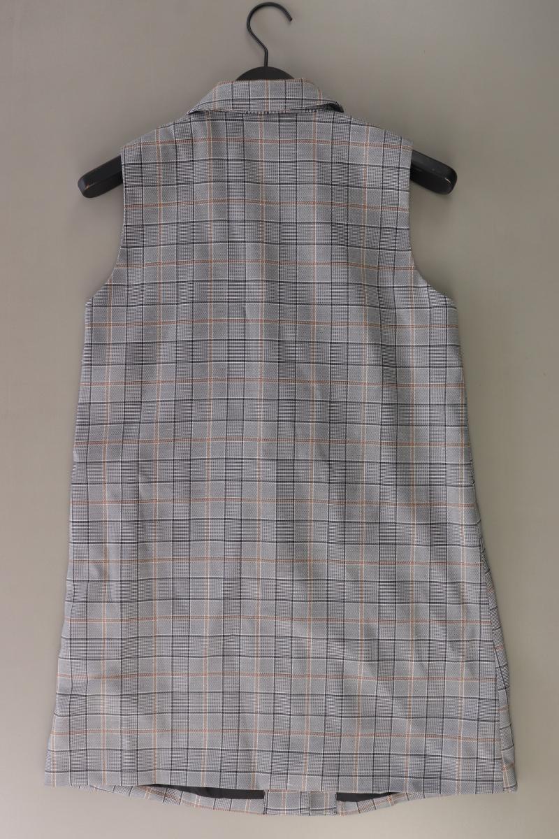 4th Reckless Classic Weste Gr. 40 kariert neuwertig grau aus Polyester