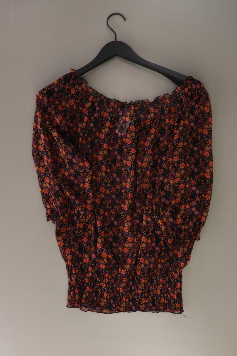 Vero Moda Bluse Gr. M mit Blumenmuster 3/4 Ärmel mit Carmen-Ausschnitt