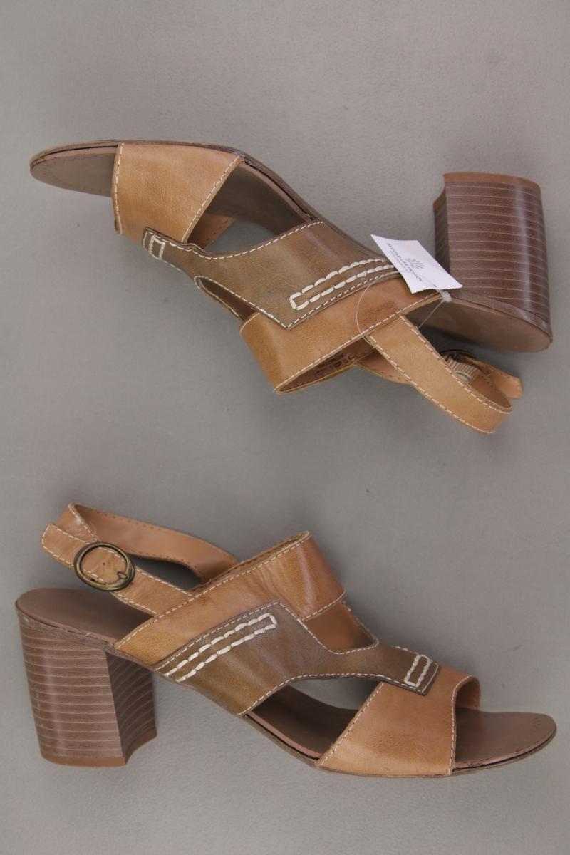 5TH AVENUE Sandaletten Gr. 40 braun aus Leder