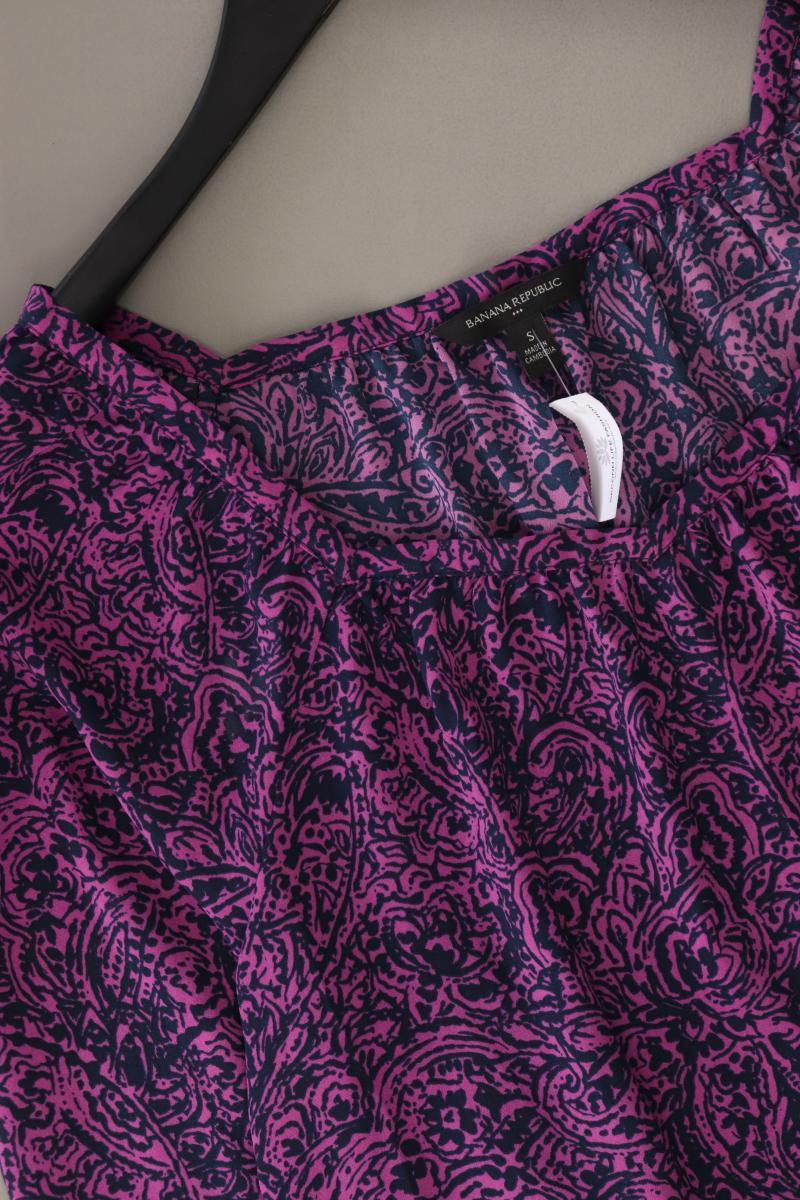 Banana Republic Classic Bluse Gr. S 3/4 Ärmel lila aus Polyester