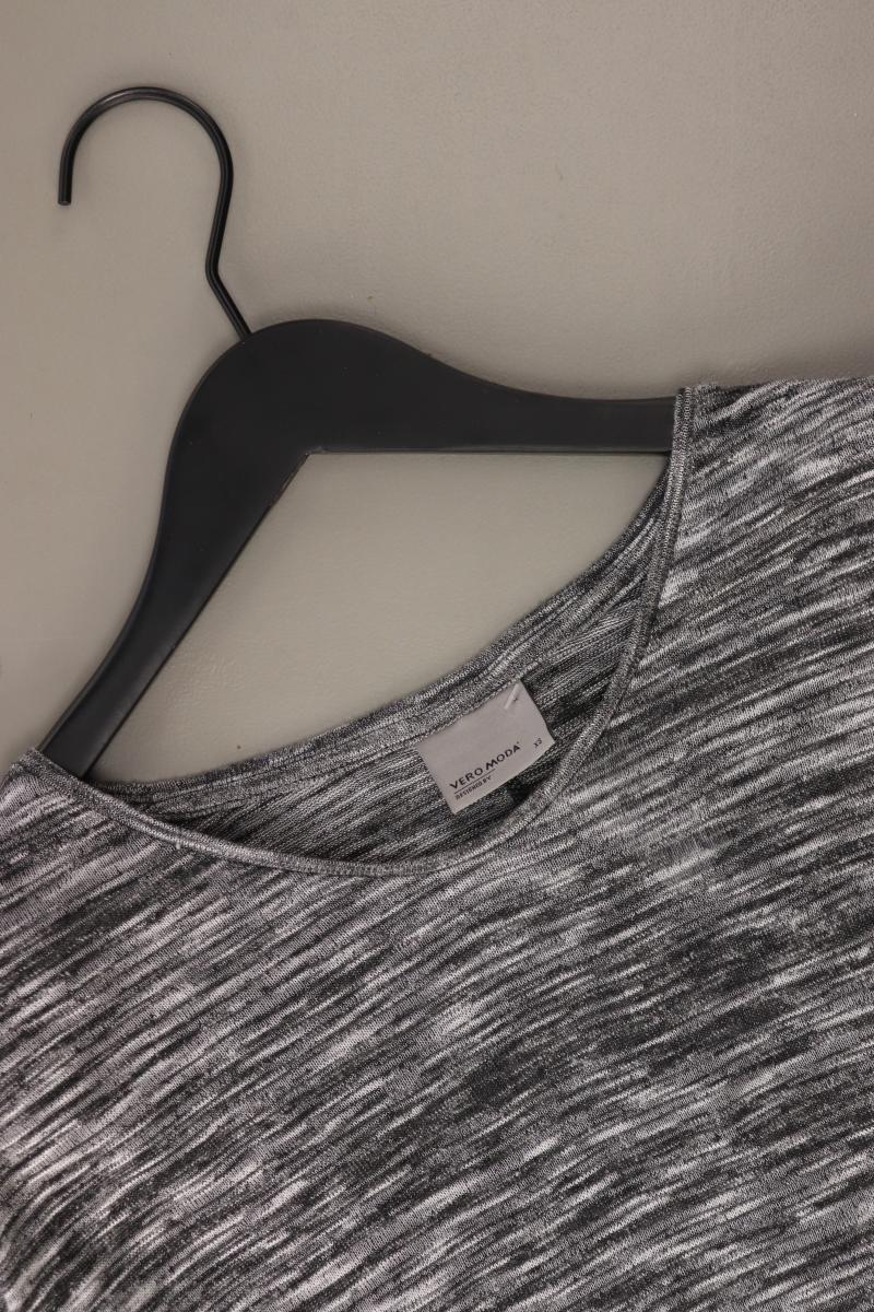 Vero Moda Shirt Gr. XS 3/4 Ärmel grau aus Polyester