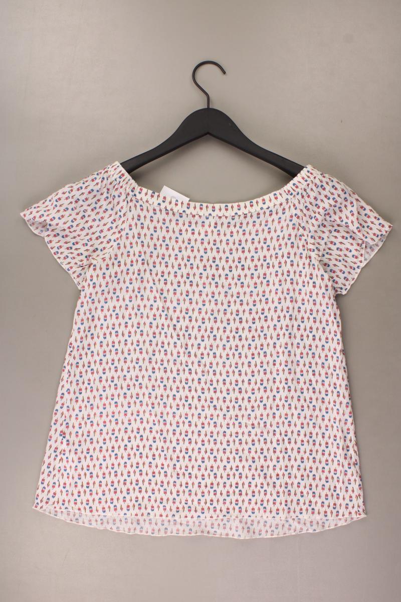 Esprit Kurzarmbluse Gr. 34 mehrfarbig