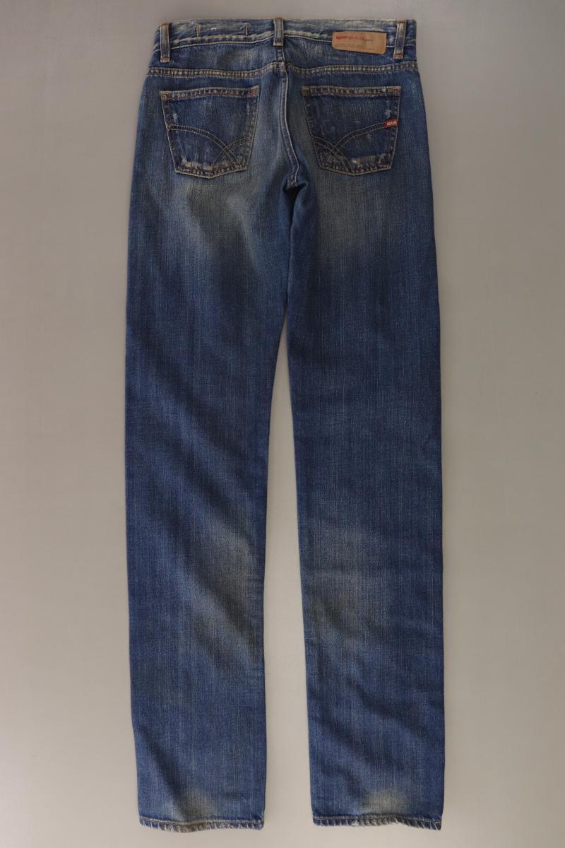 GAS Straight Jeans Gr. W24/L34 blau aus Baumwolle