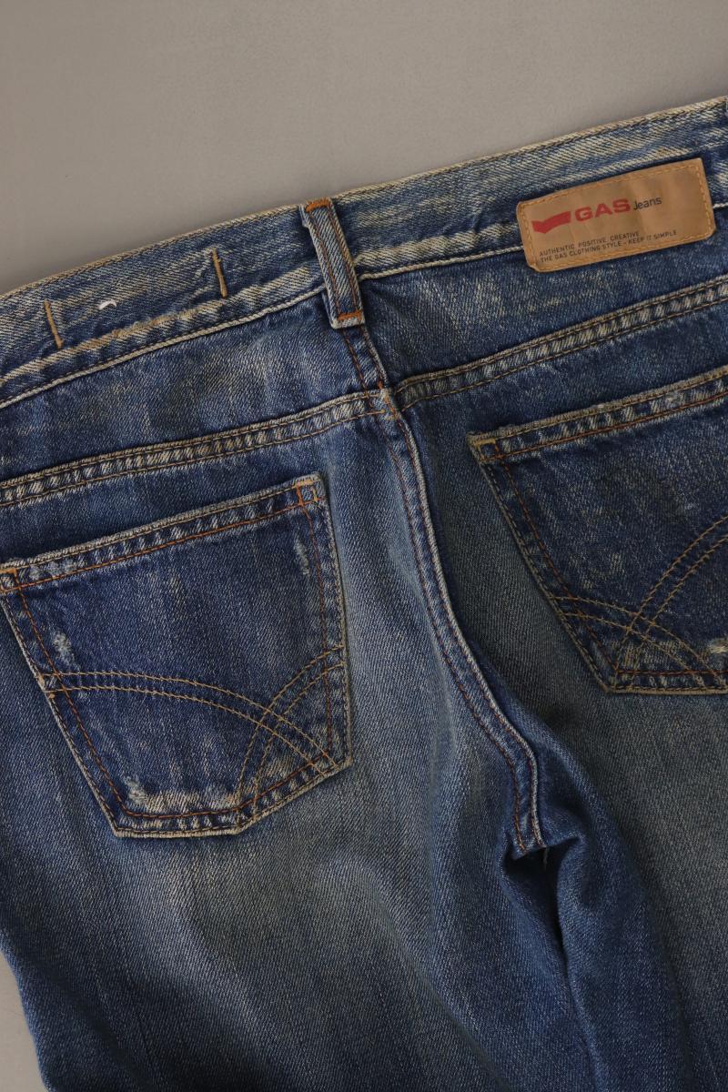 GAS Straight Jeans Gr. W24/L34 blau aus Baumwolle