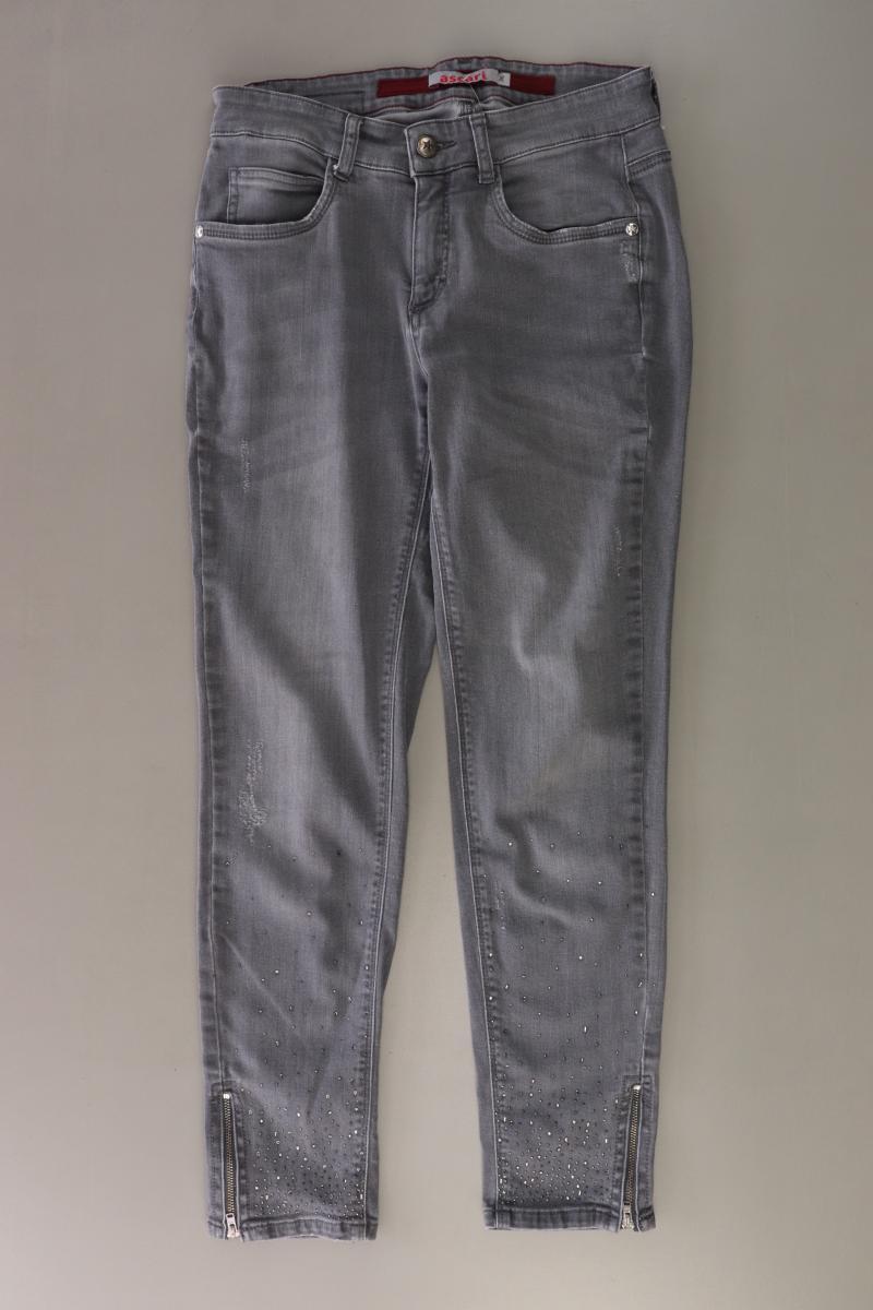 Ascari Skinny Jeans Gr. 36 grau aus Baumwolle