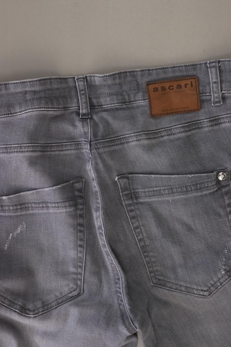 Ascari Skinny Jeans Gr. 36 grau aus Baumwolle