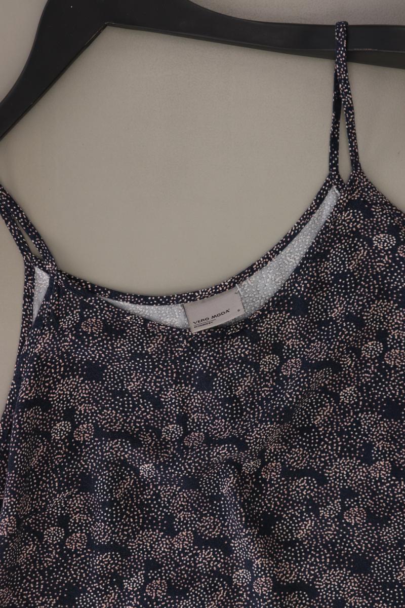 Vero Moda Top Gr. S gepunktet blau aus Viskose