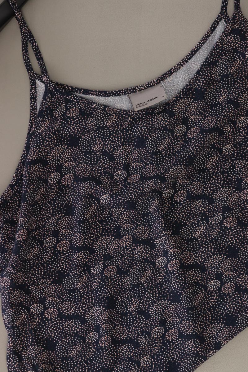 Vero Moda Top Gr. S gepunktet blau aus Viskose