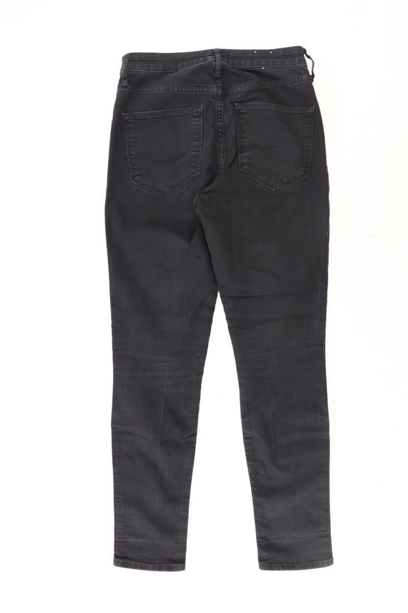 H&M Straight Jeans Gr. W27 schwarz