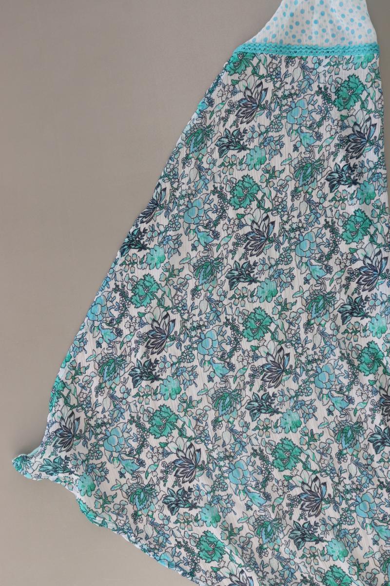 Tuch mit Blumenmuster blau