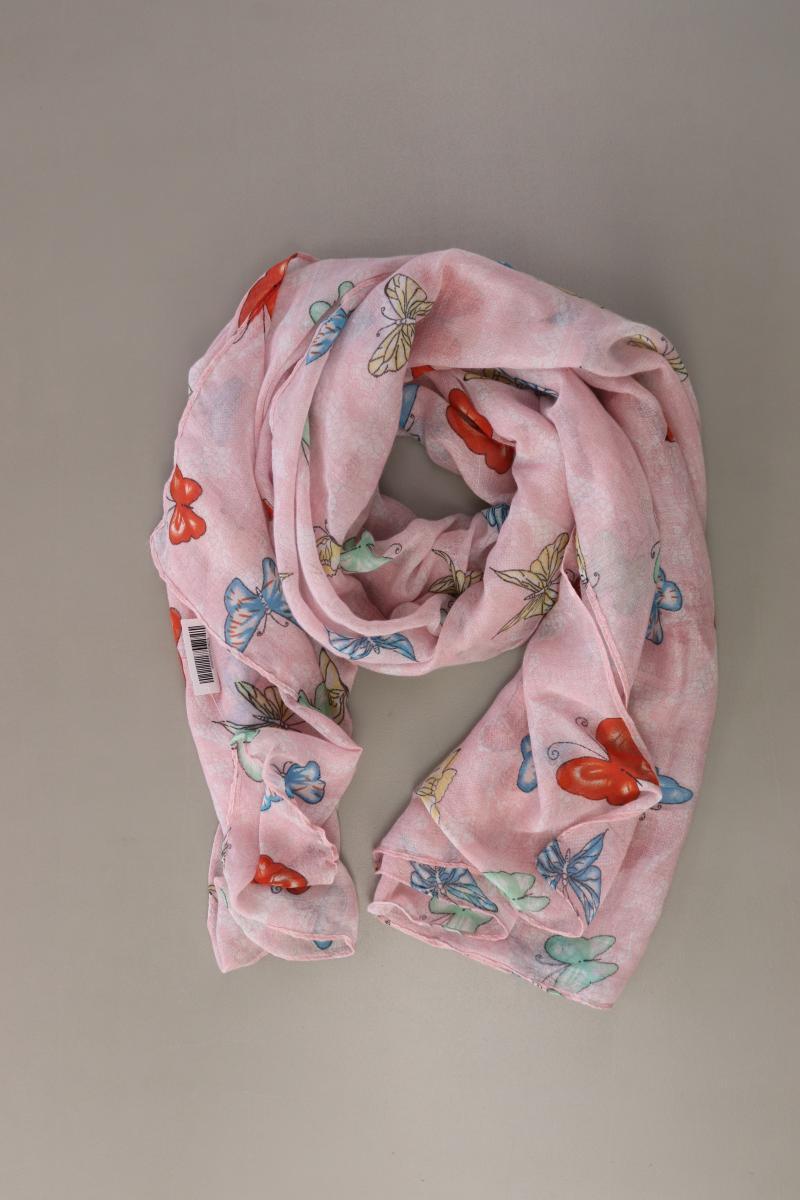 Tuch mit Schmetterlingmuster rosa